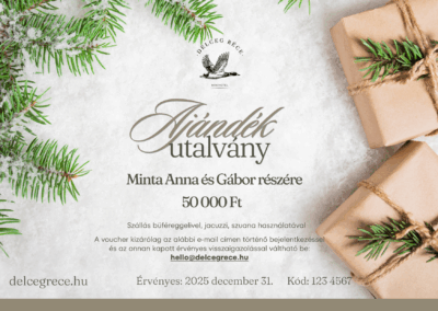 Délceg réce ajándékutalvány