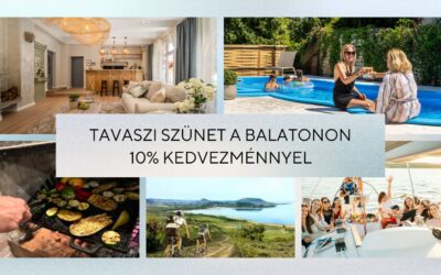 Tavaszi szünet Balatonkenesén most 10% kedvezménnyel