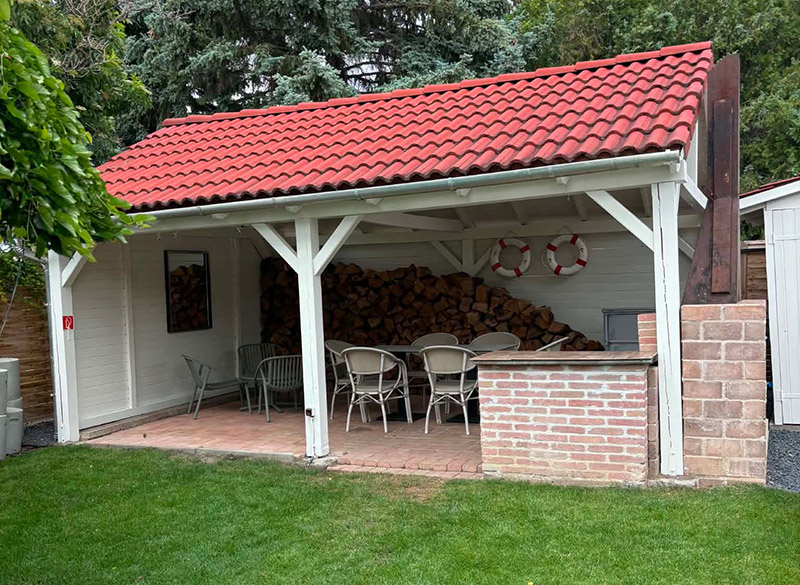 grillterasz Délceg Réce Balatonkenese